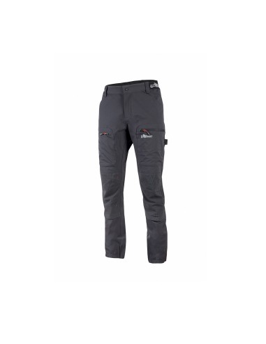 U-POWER PANTALONE ESTIVO HARMONY SLIM GRIGIO TG.M