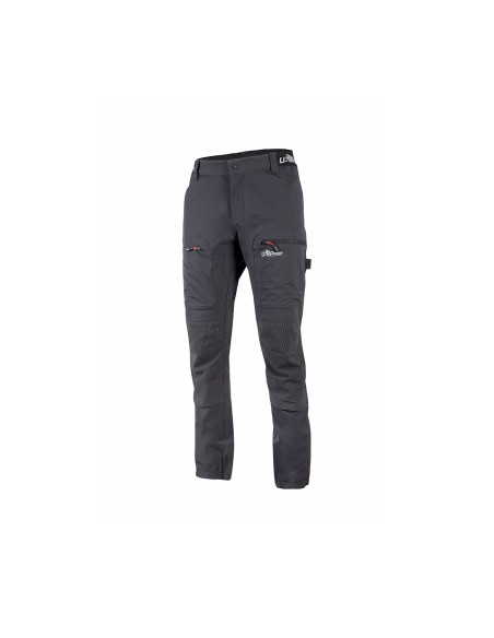 U-POWER PANTALONE ESTIVO HARMONY SLIM GRIGIO TG.M