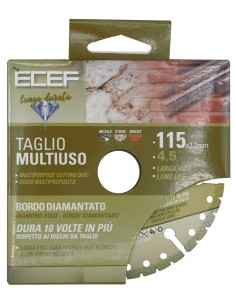 DISCO DIAMANTATO MULTIUSO D 115 MM