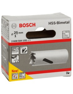 BOSCH-A SEGA A TAZZA BIMETALLICA HSS D  25