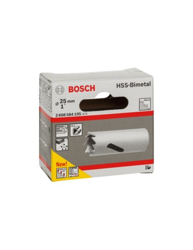 BOSCH-A SEGA A TAZZA BIMETALLICA HSS D  25