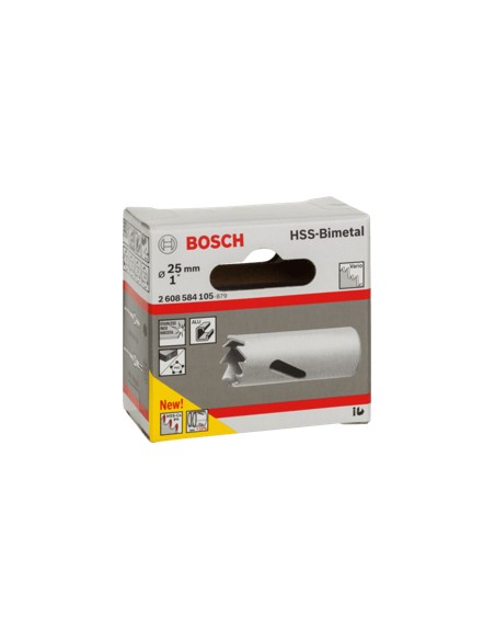 BOSCH-A SEGA A TAZZA BIMETALLICA HSS D  25