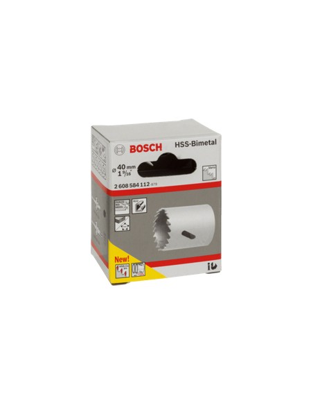 BOSCH-A SEGA A TAZZA BIMETALLICA HSS D  40