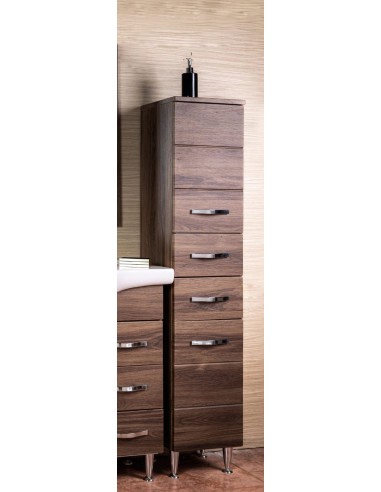 COLONNA ANTONELLA 2 ANTE + 2 CASSETTI 160 NOCE