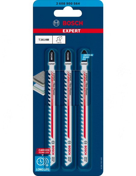 BOSCH-A 3 LAME T 341 HM P/SEGHETTO ALTERNATIVO