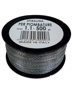 FILO SPIRALINO P/PIOMBATURE D 1,1 MM   500 G