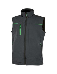 U-POWER GILET SATURN GRIGIO/VERDE TG.  M