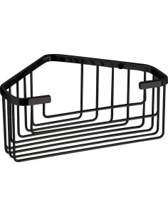 GEDY 2483 ANGOLIERA P/DOCCIA FILO ACC NERO OP