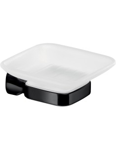 GEDY ST11    STELVIO PORTASAPONE NERO OPACO