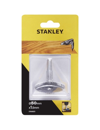 STANLEY STA66025 FRESA SCANALATURE MM.50X1,5