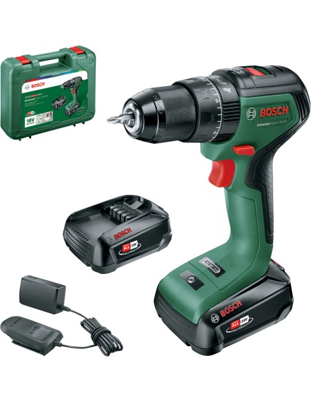 BOSCH-V 18VP TRAPANO 2 BATT.2AH UNIVERSAL IMPACT