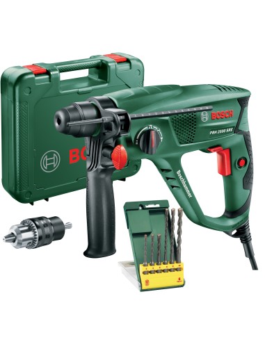 BOSCH-V MARTELLO PERFOR 600W PBH2500SRE SET 6...