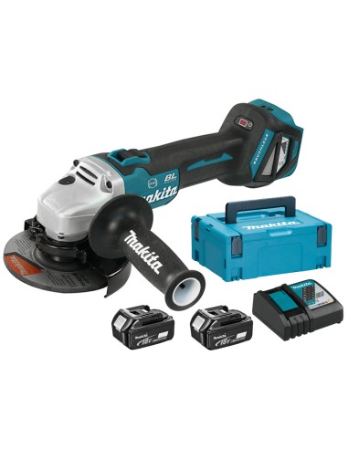 MAKITA SMERIGLIATRICE ANG DGA513RTJ 18V LXT...