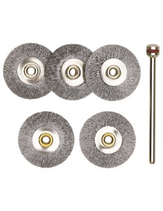 SPAZZOLE A DISCO 5 PZ PROXXON 28952