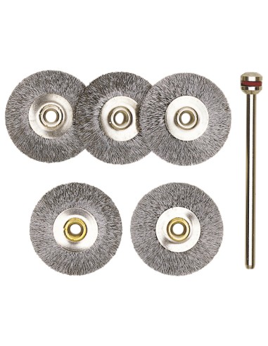 SPAZZOLE A DISCO 5 PZ PROXXON 28952