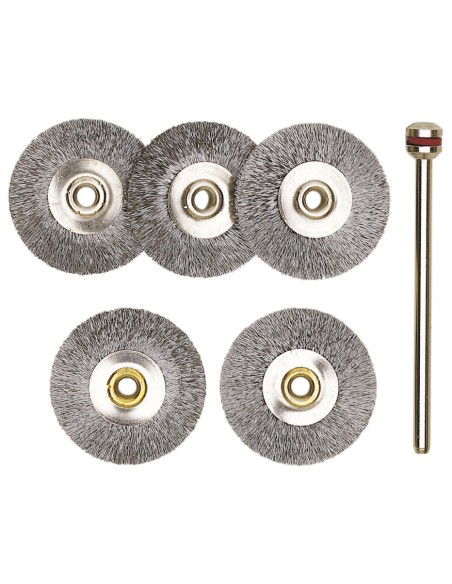 SPAZZOLE A DISCO 5 PZ PROXXON 28952