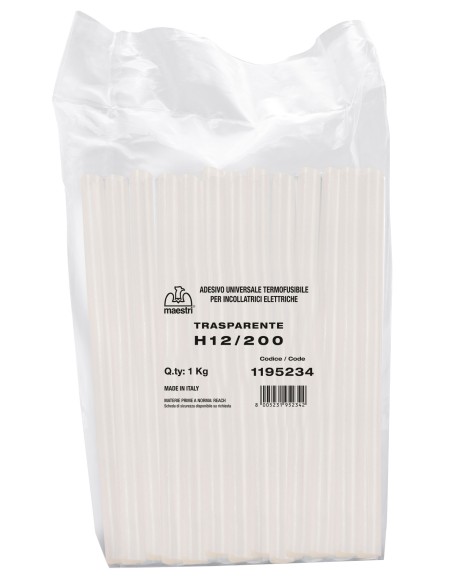 COLLA A CALDO MAESTRI P/PISTOLA D 12X200MM TRAS