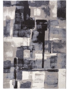 TAPPETO DECORA GRIGIO DIS. 001 110X170 CM