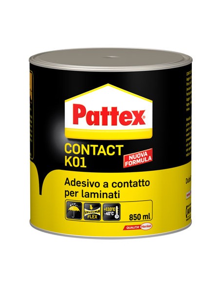PATTEX ADESIVO CONTACT K01 P/LAMINATI 850 ML