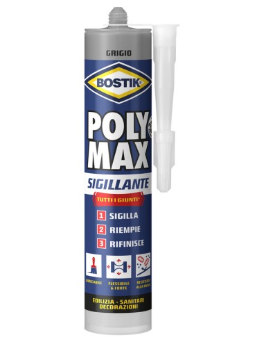 BOSTIK POLYMAX SIGILLANTE 280 ML GRIGIO CARTUC