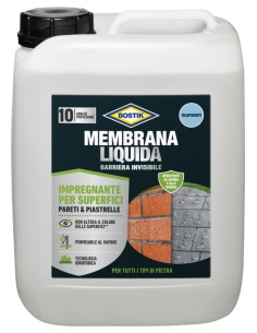 BOSTIK MEMBRANA LIQUIDA BARRIERA INVIS. 5 L TRASP.