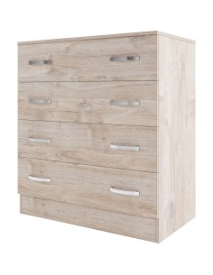 KIT CASSETTIERA 4 CASSETTI 90X45X80 ROVERE VINTAGE K360