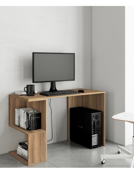 KIT SCRIVANIA 117X50X73,5 CM ROVERE BARLY