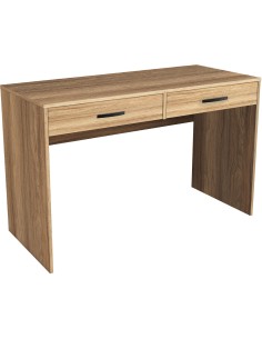 KIT SCRIVANIA 2 CASSETTI 117X50X73,5 CM ROVERE BARLY