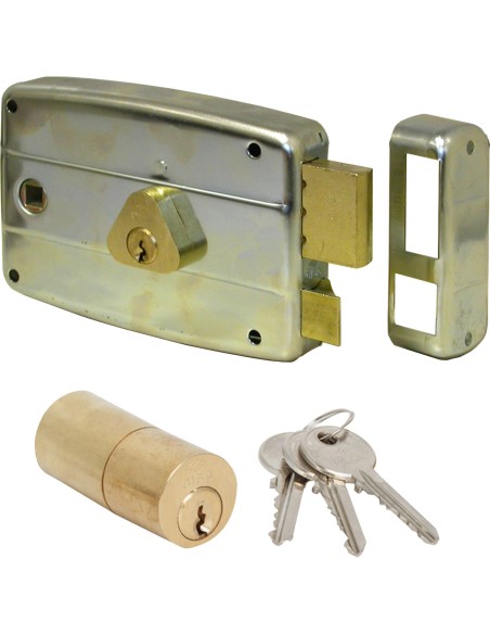 CISA 50571 60 MM DX SERRATURA APPL. FERRO QUADRO MAN.