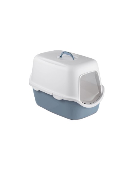 TOILETTE CATHY BLU ACCIAIO/BIANCO