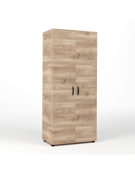 KIT ARMADIO 2 ANTE  80X52X205 CM ROVERE M. K358