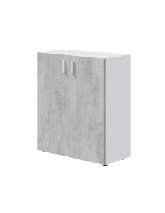 KIT MOBILE MULTIUSO 80X37XH92 CM BIANCO CEMENTO