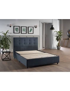 LETTO MATRIMONIALE CONTENIT 160X200CM GRIGIO SC