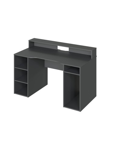 KIT SCRIVANIA CM 136X67X88H ANTRACITE