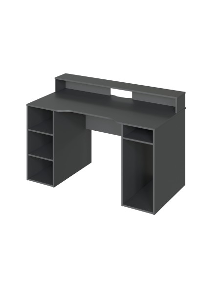 KIT SCRIVANIA CM 136X67X88H ANTRACITE