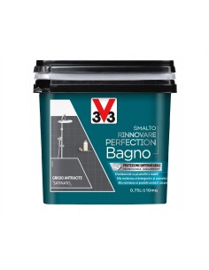 Smalto Rinnovare Perfection Bagno Grigio Antracite 0,75...