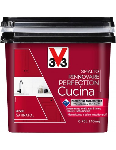 Smalto Rinnovare Perfection Cucina Rosso...