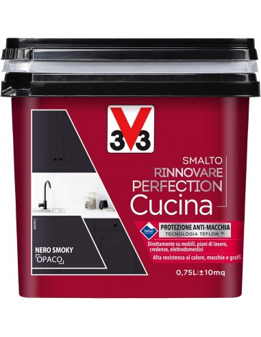 Smalto Rinnovare Perfection Cucina Nero Smoky...