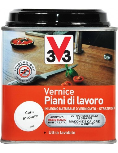 Vernice per Legno Piano di Lavoro 0,5 Lt V33