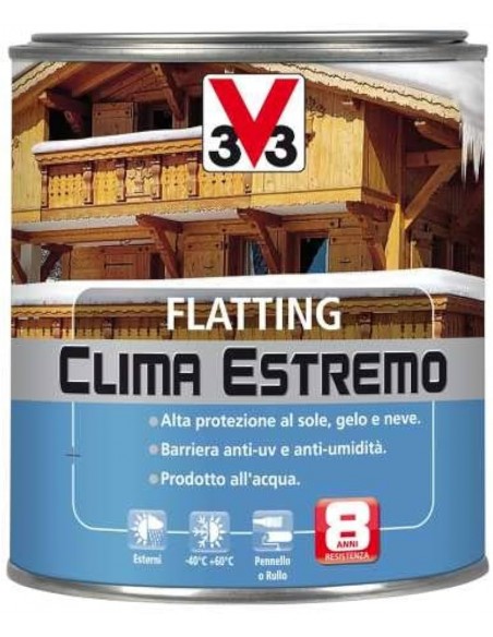 Vernice Flatting Clima Estremo Trasparente 2,5 Lt V33