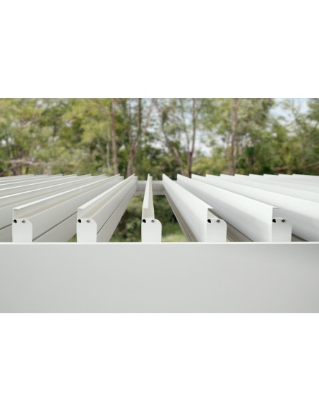 Pergola in Alluminio Ocean 3x4 Bianca Bizzotto