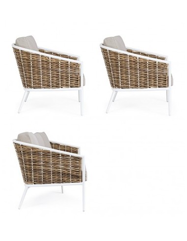 Salotto da Giardino Maribela Bianco Bizzotto