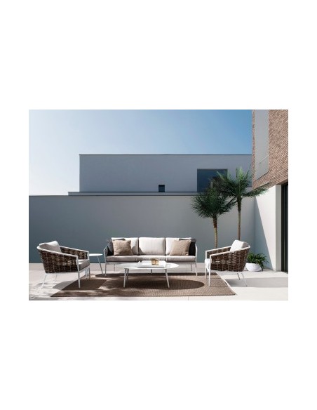 Salotto da Giardino Maribela Bianco Bizzotto