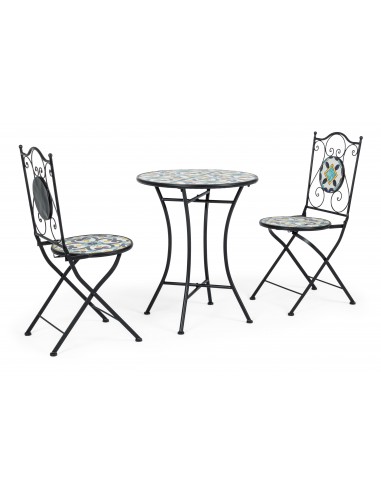 Set Tavolo e Sedie da Giardino Pieghevole...