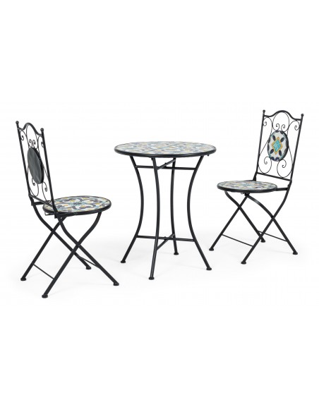 Set Tavolo e Sedie da Giardino Pieghevole Positano Bizzotto