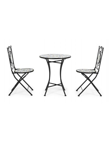 Set Tavolo e Sedie da Giardino Pieghevole...