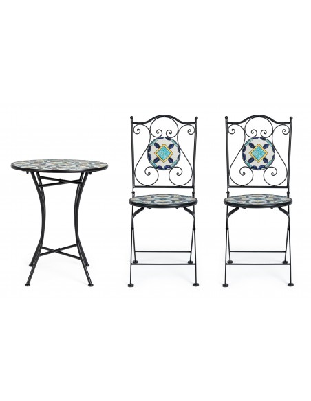Set Tavolo e Sedie da Giardino Pieghevole Positano Bizzotto