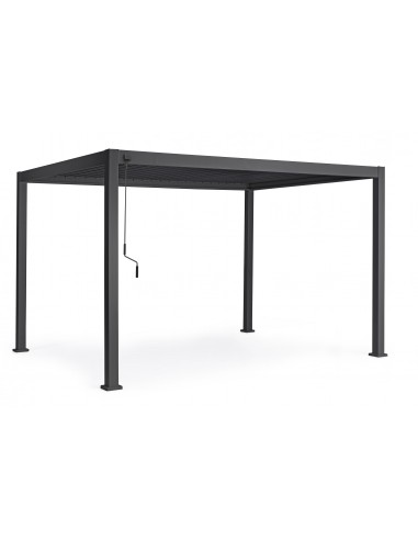 Pergola in Alluminio Ocean 3x4 Antracite Bizzotto