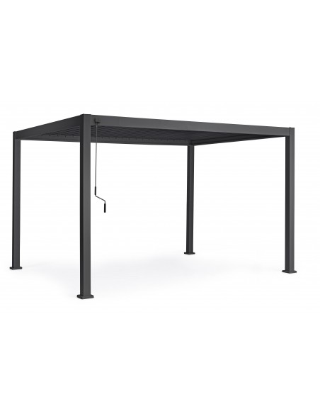 Pergola in Alluminio Ocean 3x4 Antracite Bizzotto