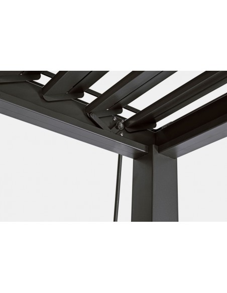 Pergola in Alluminio Ocean 3x4 Antracite Bizzotto